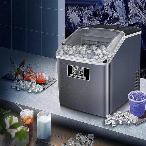 Máquina fabricadora de hielo eléctrica de 25 kg miniatura 4