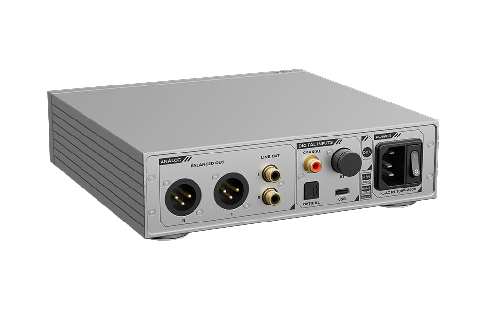 Fanmusic D&A Alpha ES9039Q2M Décodeur DAC et casque de bureau entièrement équilibré