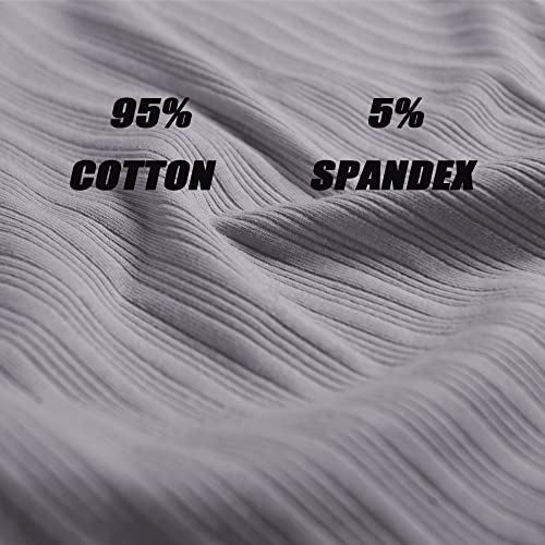 Autucau Maternity Cotton Underwear High Waist Adjustable Pregnancy Seamless Soft Hipster Panties Over Bump 4-Pack #TOP1