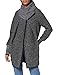 Produktbild Bugatti Damen 661900-64009-280 Poncho, dunkelgrau, 46