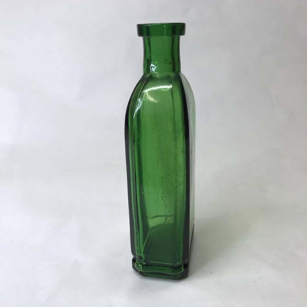 空き瓶   エンボス入りレトロ瓶   アンティーク瓶 Amazon.co.jp: 当時物 レトロ ガラス 瓶 エンボス ヘチマコロン