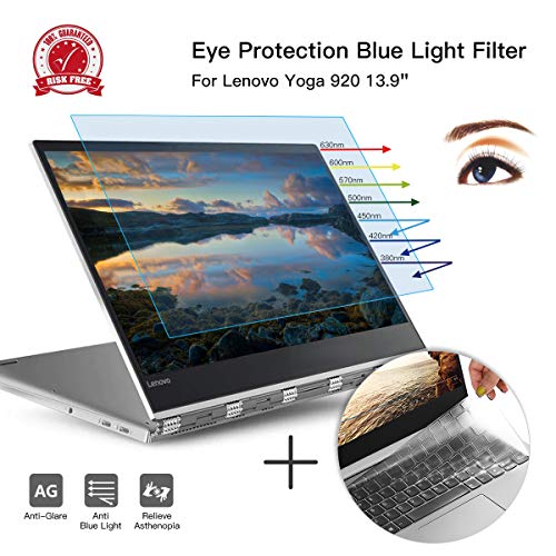 CaseBuy Anti-Glare Screen Protector Blue Light Filter for Lenovo Yoga 920 13.9" /