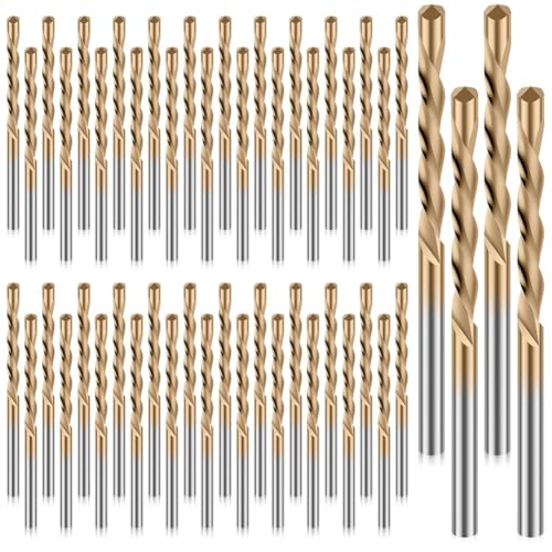 Fivetwofive Brocas para Paneles Yeso, Puntas de Guía para Paneles Yeso, Brocas para Cortar Paneles Yeso 1/8 Pulgada, Brocas para Cortar con Punta en Espiral para Trabajar la Madera B