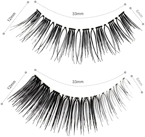 OBEYA 2 style naturalne sztuczne rzęsy 10 par sztuczne rzęsy 3D miękkie sztuczne rzęsy naturalny wygląd 100% ręcznie robione wielokrotnego użytku sztuczne rzęsy przezroczysty pasek sztuczne rzęsy