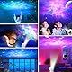 HuuppHip Sternenhimmel-Projektor für Schlafzimmer, Astronaut Projektor, Sternenhimmel-Projektor mit Timer und Fernbedienung, Nachtlicht Projektor für Kinder, Geschenk