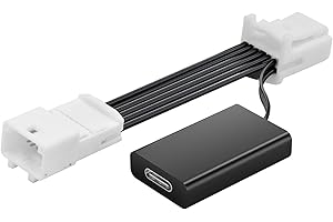 Dashcam Power Adapter for Toyota/Lexus 12 Pin (Model C), Enhancing Driving Experience with Hidden Wires