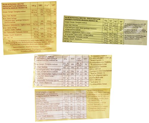 Dolciando: Cookie Set Of Italian Specialties! (Amaretti, Cantuccini, Savoiardi, Sfogliatine Glassate) [ Italian Import ] #TOP5