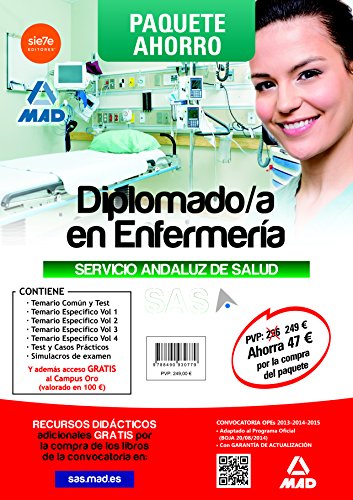 PAQUETE AHORRO DIPLOMADO ENFERMERIA ANDALUZ SALUD