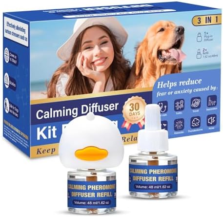 Dog Pheromone Calming Diffuser: Relaxing Pheromone Diffuser for D...