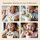 Felizbebe Eisplatte Eis Rolls, Lebensmittelqualität SUS316, Eis Maschine Inklusive Deckel & 2 Spatel, Ice Rolls Maschine Ideal für Familie, DIY Ice Maker, Gelato Maker Joghurt, Sorbet