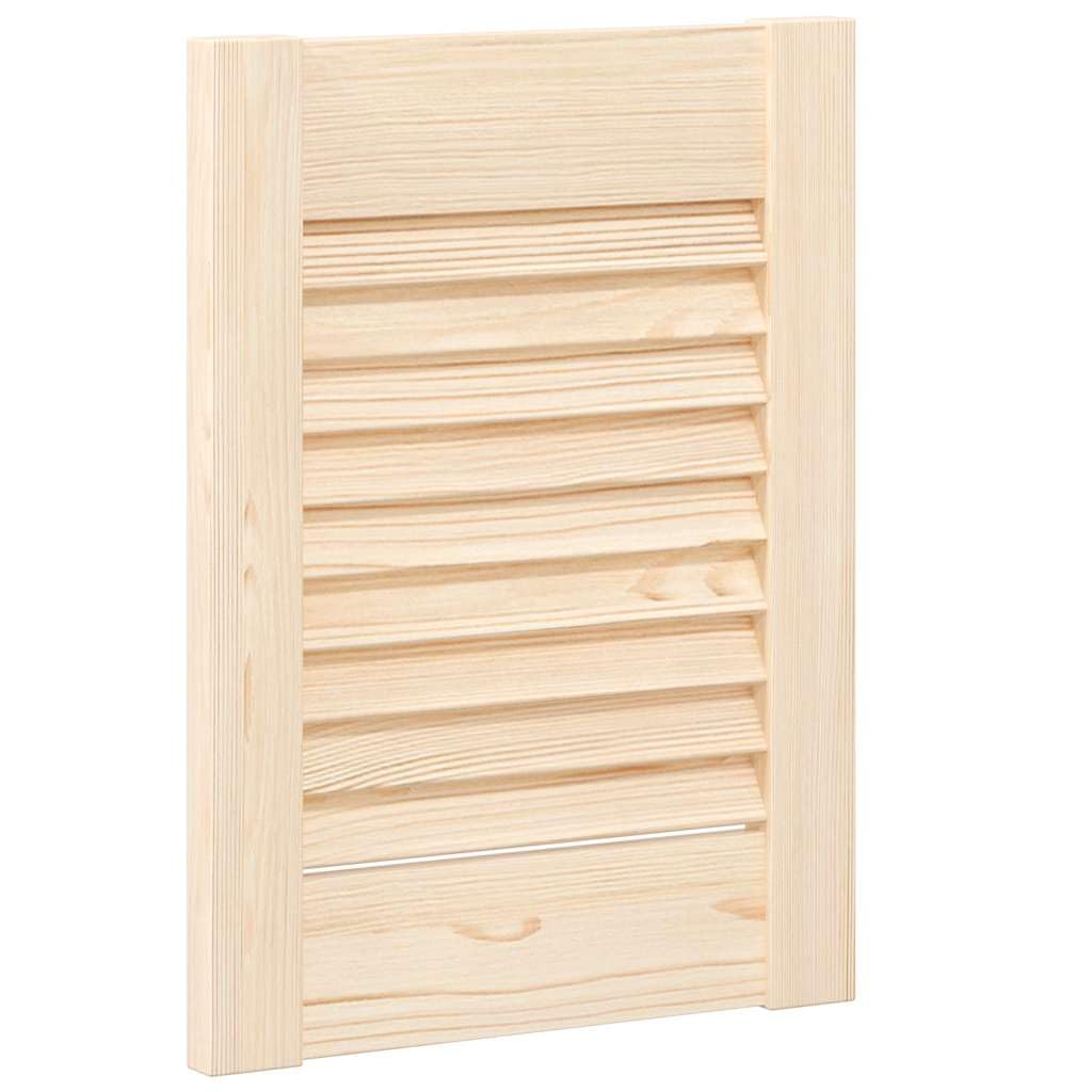 Genérico Puerta de Armario de Lamas 4 uds 39,5x29,5 cm Madera de Pino,Bricolaje,Accesorios de Bricolaje,Ferretería para armarios,Puertas de armarios-4015887