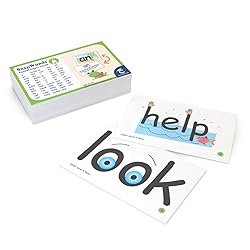 SnapWords List A Pocket Chart Cards Multisensory | Kinesthetic Flash Cards | ESL | ELL