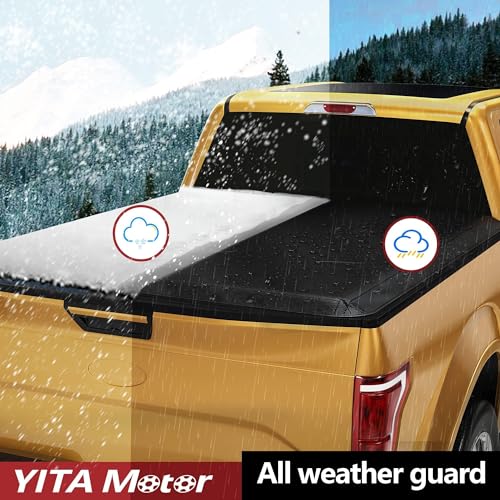YITAMOTOR Soft Tri-fold Truck Bed Tonneau Cover Compatible with 2015-2026 Ford F-150 5.5 ft bed by YITAMOTOR - Image 5
