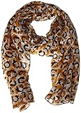 Länge: 70 x 180 cm PIECES Damen Pcavonja Long Scarf Box Bc Schal, Artisans Gold/AOP:Leo, Einheitsgr e EU