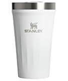 Everyday Tumbler 16 oz | Press Fit Drink Through Lid | Beverage, Coffee, and Cocktail Cup | Insulated Stainless Steel Wine Glass | BPA-Free | Frost