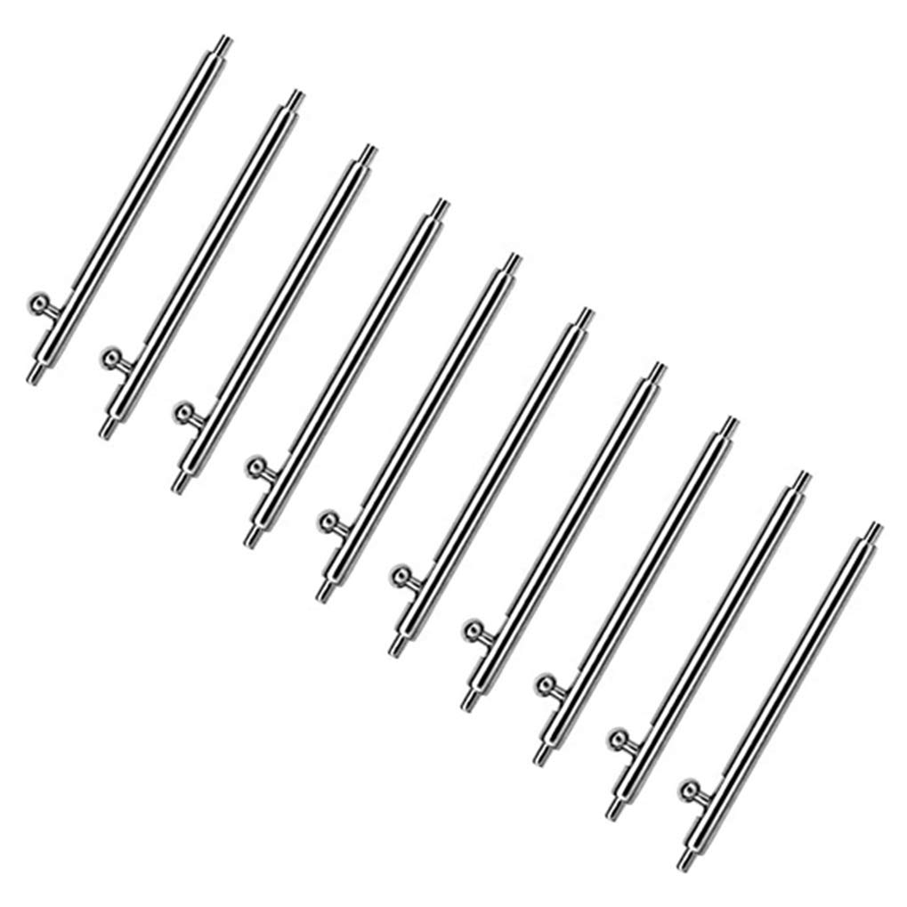 Lot de 6 barrettes de montre à ressort à dégagement rapide de 22 mm pour Amazfit GTR 4/GTR 4 Pro/GTR 3/GTR 3 Pro/GTR 2/GTR 2e, broches de liaison en acier inoxydable pour bracelets de montre Polar