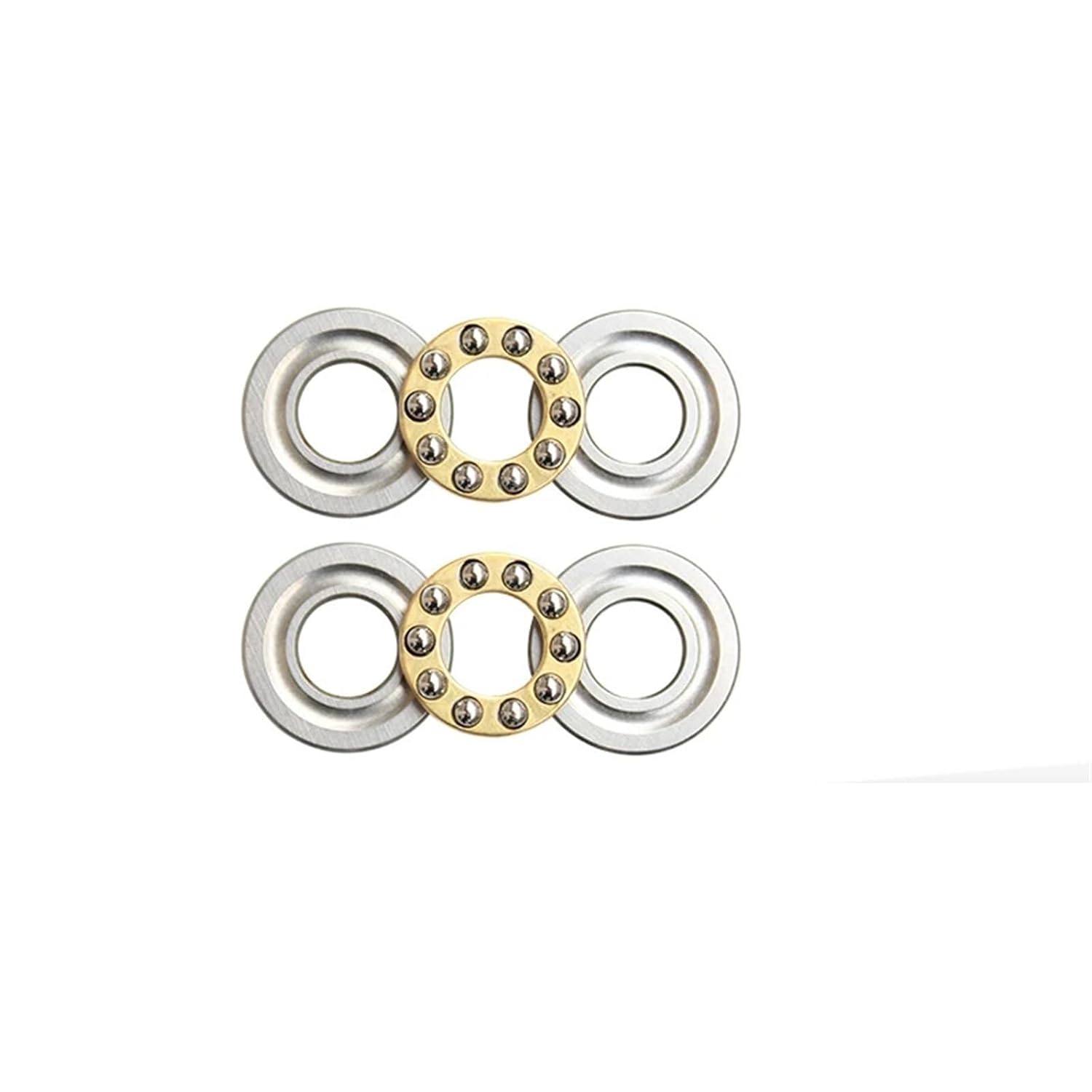 Thrust Ball Bearing F6-11 F6-12 F6-14 F7-13 F7-15 F7-1 1Pcs (Size : F8-14M 8x14x4mm)