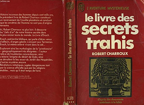 Amazon.com: Le livre des secrets Trahis: 9782277513780: Robert Charroux