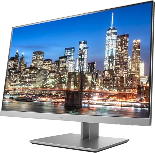 Image of HP E233 23 inch Monitors (HDMI, DisplayPort) USB C Dock - Dual Monitor Stand - Wireless Keyboard and Mouse, Gel Wrist Pad - 32GB USB Drive - 2 Pack