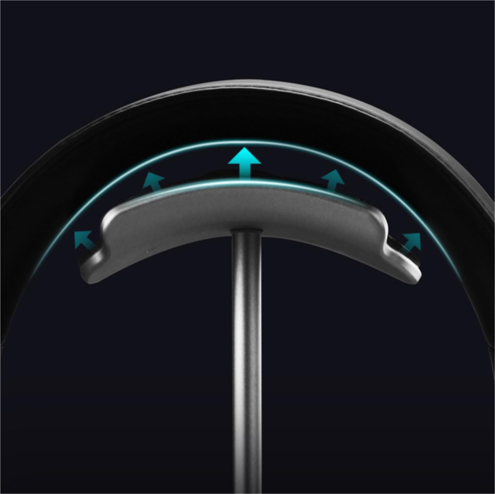 Supporto per Cuffie Supporto for Cuffie Supporto for Cuffie in Alluminio Robusto Supporto for Cuffie Antiscivolo Cuffie da Gioco Headphone Stand