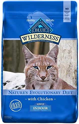 Blue Buffalo Wilderness High Protein, Natural Adult Indoor Dry Cat Food, Chicken 11-lb