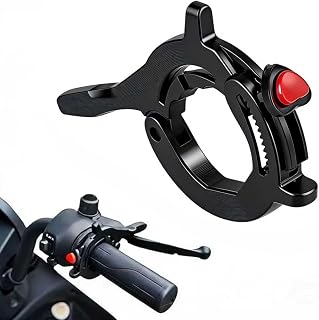 Hodaqe Motorcycle Throttle Grip Assist Clip with Release Button | Handlebar support clip helps reduce hand pressure on lon... Price In India