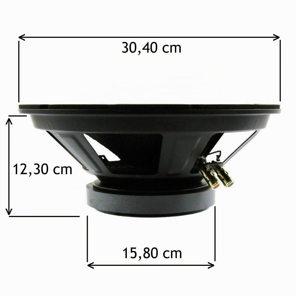 Subwoofer Impermeabile Pyle PLMRW12 12'' 300W RMS – Bianco, Per Barche, Gommoni, Piscine E Locali Esterni - 2