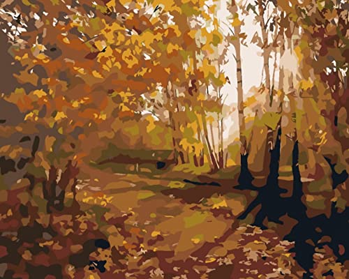 Kits de point de croix de paysage pour décoration murale du salon