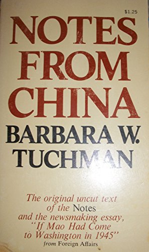 Notes From China[The original Uncut Text of the... B0033UXNXA Book Cover
