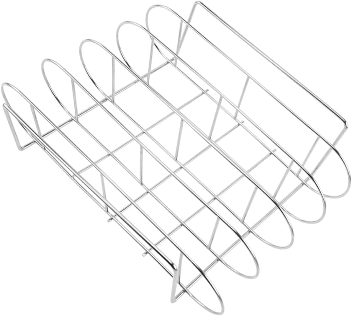 Grill Burner Replacement Bbq Grill Grate Stainless Steel Bbq Basket Rib Rack Metal Steak Rack