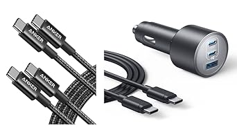 Anker USB C to USB C Cable Car Charger