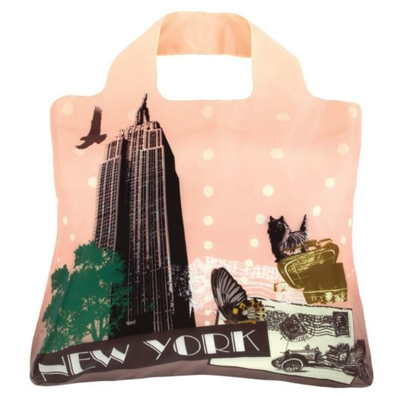 Roll Up Large Shopping Bag - New York City