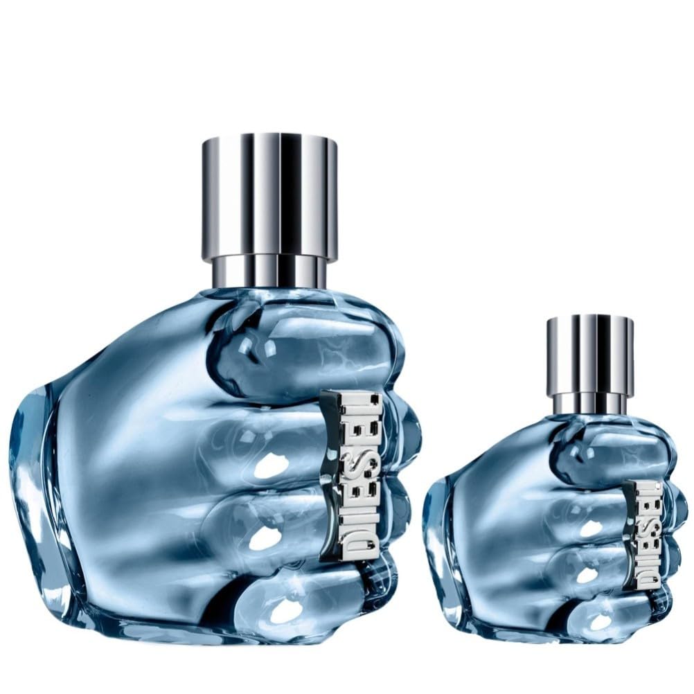 DIESEL Only The Brave - Eau De Toilette Homme - Boisé Ambré - Citron Frais, Ambre & Accord de Cuir - Tenue Longue Durée - Spray Vaporisateur