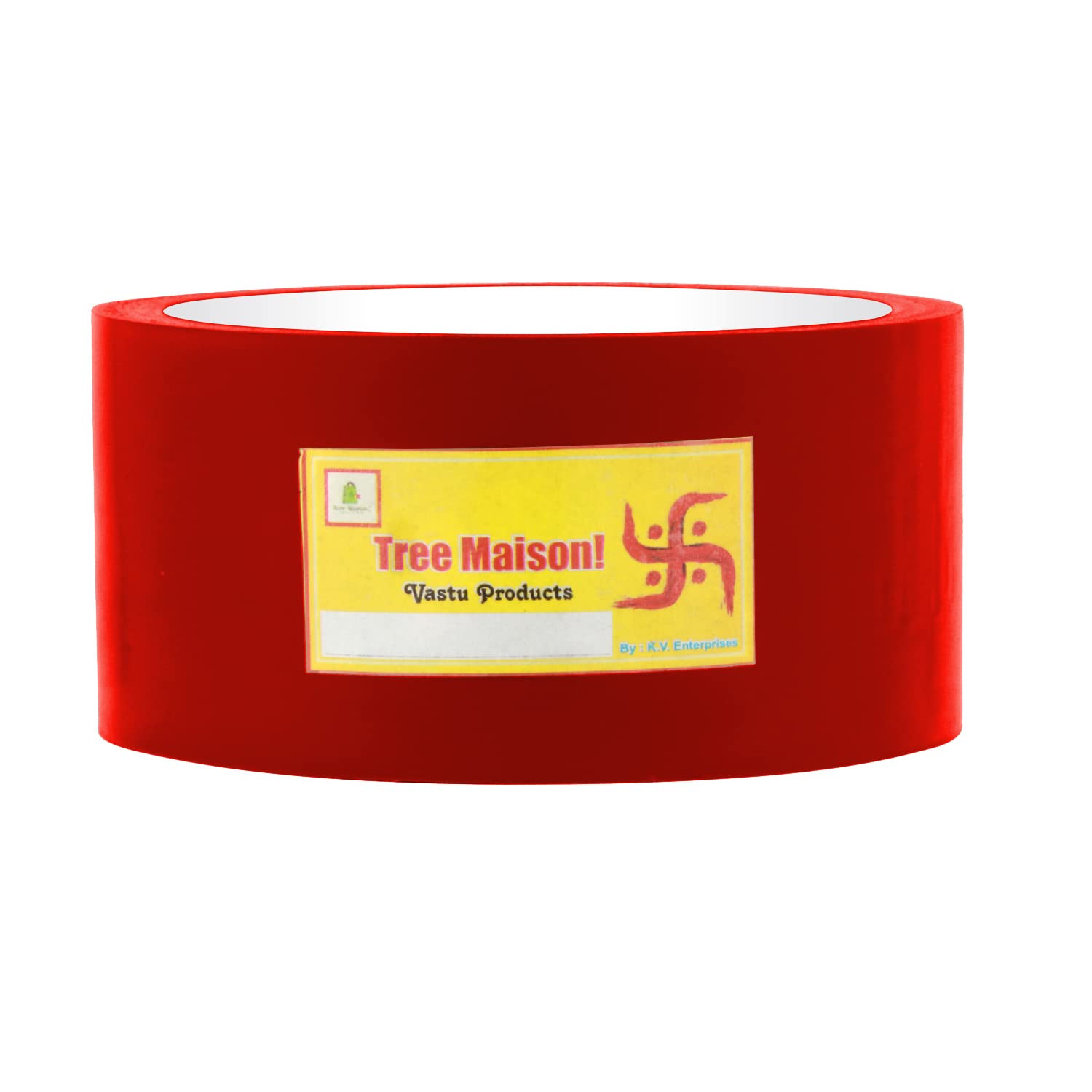 TREE MAISON CORONATING HOMES Vastu Red Color Tape | Size - 2 Inch| Length- 20 Meter (Approx) |Vastu Remedy For Toilet | Main Door Entrance | Tape Remedy | Pack Of 1 (B09NSMPJN2) Amazon Price History, Amazon Price Tracker