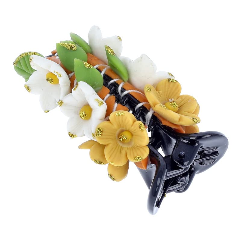 YOU & YOURS Banana Hair Clip HandmadeFlowers - Image 2 thumbnail