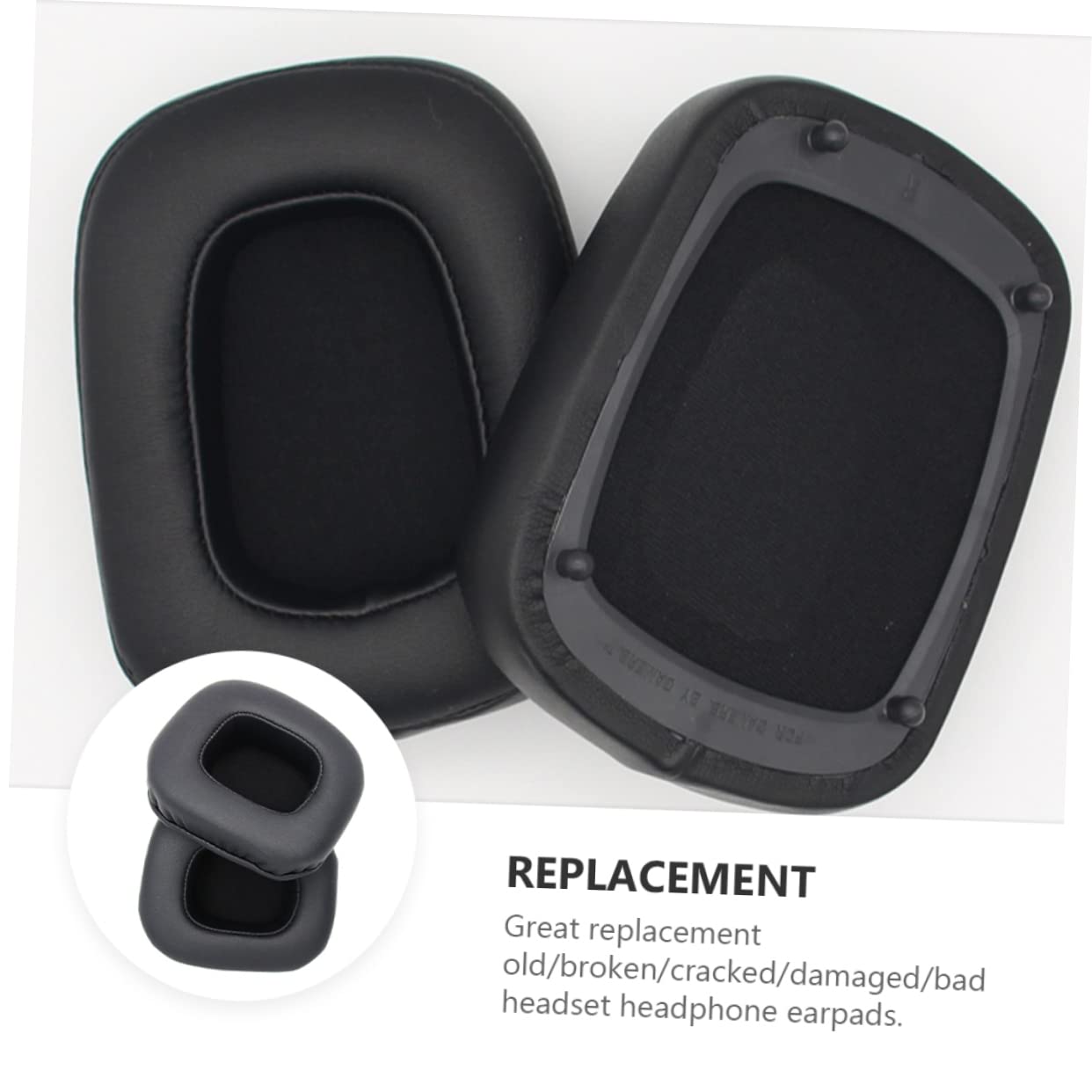 NUOBESTY 6 Piezas De Funda De Esponja para Auriculares Almohadillas De Repuesto para Auriculares Almohadillas De Repuesto para Auriculares Fundas para Auriculares Almohadillas para