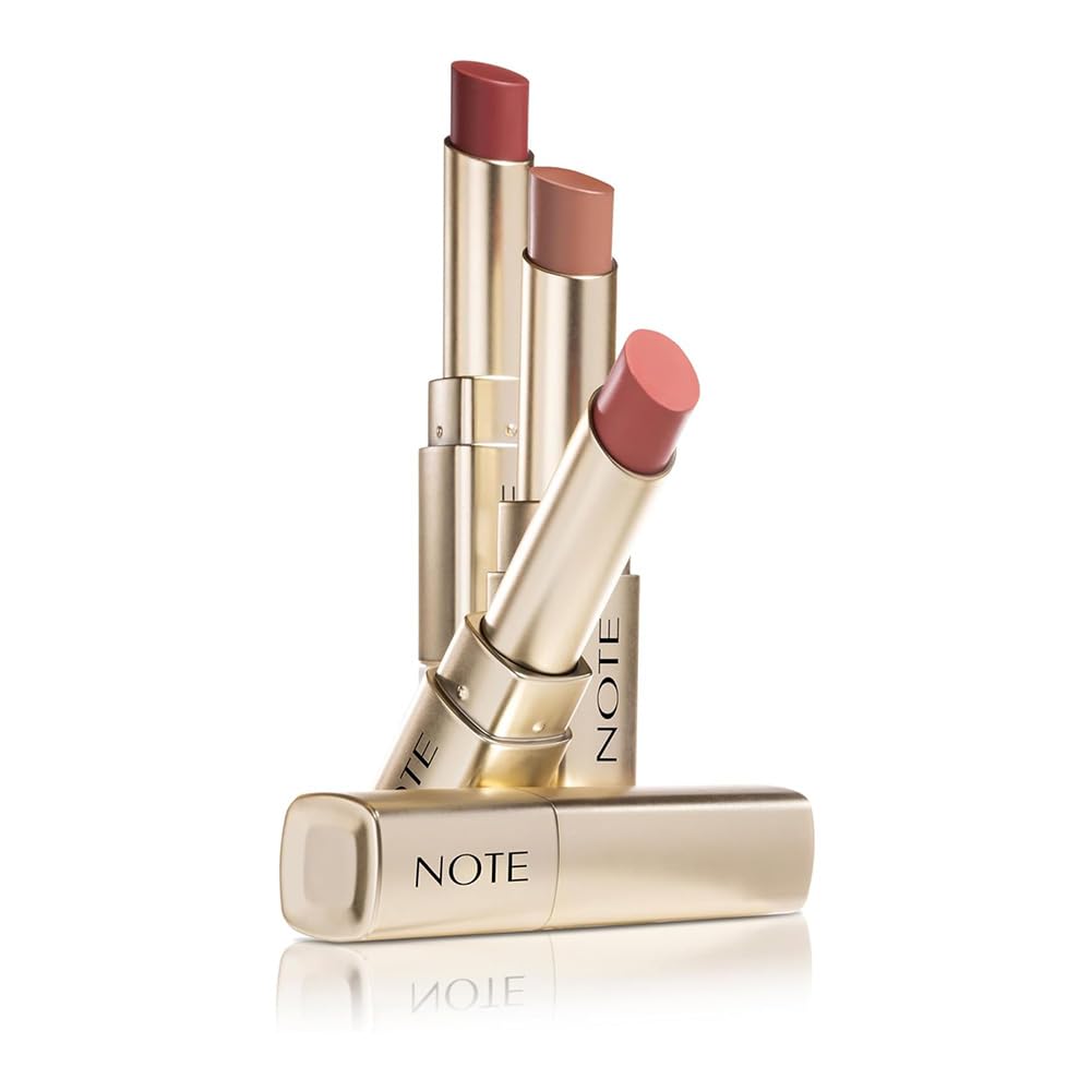 Note Cosmetics Iconic Matte Lipstick 106 Independent Kalıcı Mat Ruj, Nude (3 paketi)