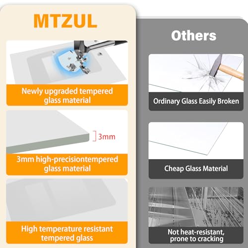 Image of UPGRADED WB57K10110 Outer Oven Door Glass Compatible with GE Stove Exterior Door Glass 29.6 inch x 18.7 inch WB57K10109 Range Oven Door Outer Panel Replacement EGR2000EM JGBP28DEM JGBP33DEM JGBS23DEM