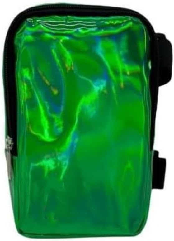 Generic Holographic Thigh Waist Pack with Adjustable Straps, Colourful Leg Bag for Women, Outdoor Hiking Travel Sport Use (Black) - Image 6