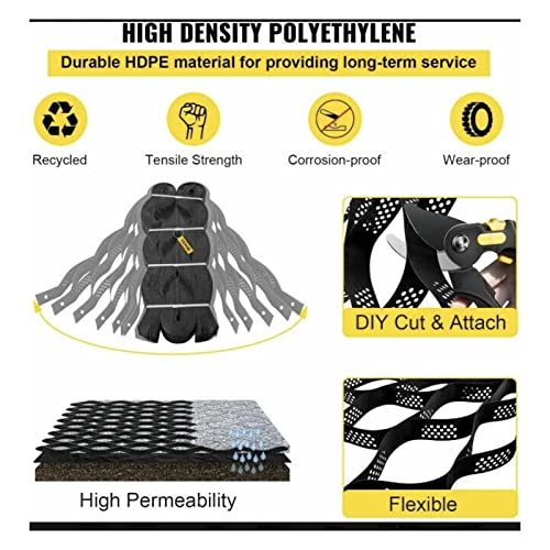Support de pavé perméable extensible avec grand trou de drainage alvéolaire - 4
