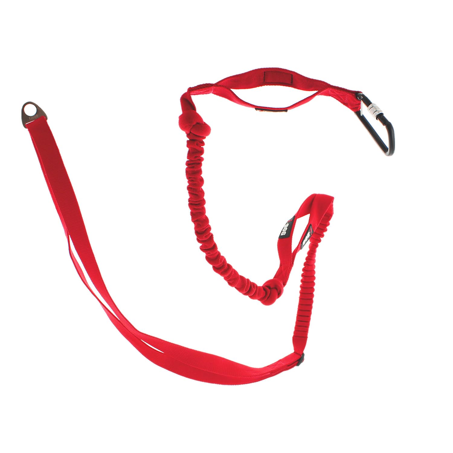 Canicross/Canirando Comfort Trek, Guinzaglio, colore: rosso