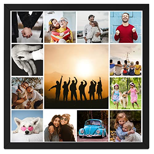 Image of Ritwika's Personalized Photo Frame With Your Picture | Customised Gift For Anniversary, Birthday, Wedding, Couples | Size 13.5 x 13.5 IN, Set of 1 (Square)