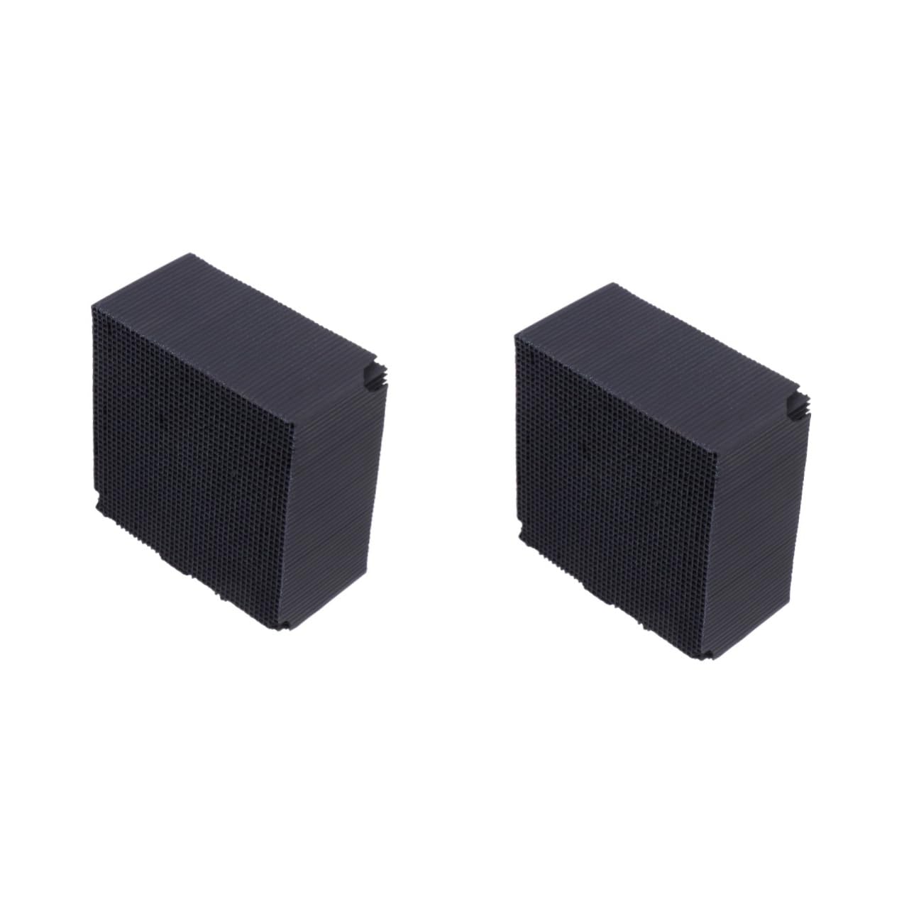 Milisten 2 Piezas Filtro Pecera Herramienta Limpieza Acuarios Cubo Purificador Carbono Activado Cubo Purificador Agua Filtrar Carbón Activado Magnético Desodorante