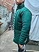 Medieval Gambeson Jacket – Green Padded Arming Doublet – Handmade Quilted Armor Coat for LARP, SCA, Cosplay & Reenactment (5XL)