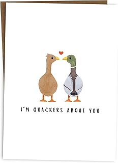 BYANIKA A6 Happy Anniversary Card | Wedding Day Anniversary Cards | Love You | Romantic | For Her Him Girlfriend Boyfriend Wife Husband Partner | Cute Pun