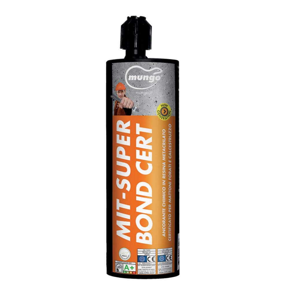 ANCORANTE CHIMICO IN RESINA METACRILATO CERTIFICATO MIT-SUPER BOND (420ml)