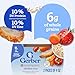 Gerber Stage 2 Baby Food, Chicken Rice Puree Tub, Nourishing Blends, No Added Colors or Flavors, Baby Puree, 16-Pack