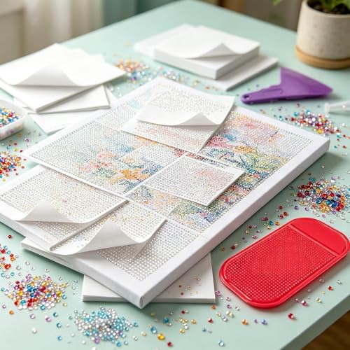 Hojas de papel de estrás para entusiastas del bricolaje y principiantes 4