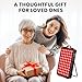 Red Light Therapy for Body, 660nm 850nm Near Infrared Light Therapy Panel, 60 Dual Chip LED Device with 300W of Power, Ideal for Body, Face, Improve Sleep, Skin Health, Includes Hanging Kit & Handle