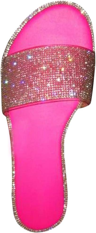 ORANDESIGNE Donna Diamante Sandali Con Bassi Estivi Comodi